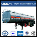 Cimc 40m3 Oil Fuel Tanker Trailer com Três Eixos
